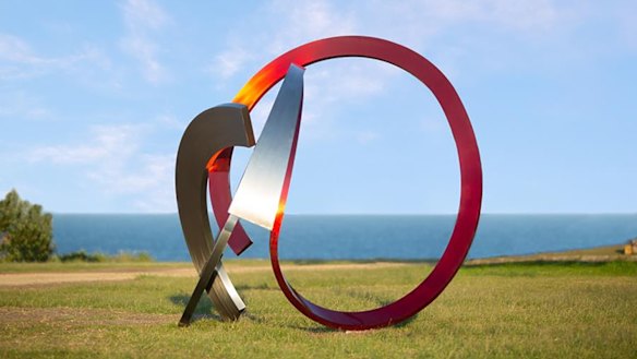James Parrett's M-fortysix won last year's Sculpture by the Sea.