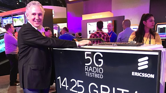 Andy Penn at the Consumer Electronics Show in Las Vegas earlier this year. 