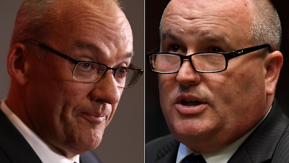 Luke Foley and David Elliott. 