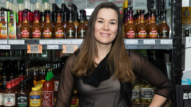 Bunster's sauce company founder Renae Bunster.