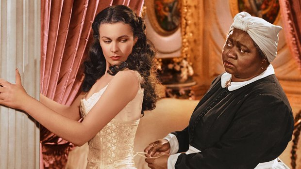 Vivien Leigh and Hattie McDaniel in the 1939 film adaptation of Gone With the Wind. 