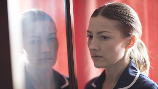 In The Victim, Kelly Macdonald plays the mother of a murdered child who is determined to identify the perpetrator