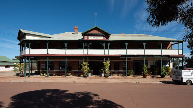 The Woolshed Hotel was built in 1927. 