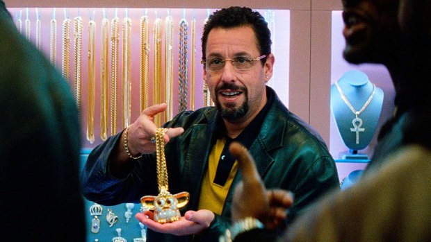 Adam Sandler is a jeweller in a whole lot of trouble in Uncut Gems. 