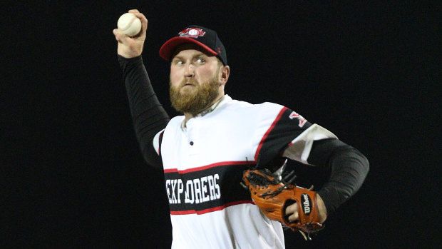 Californian relief pitcher Nate Gercken can't wait to represent Perth Heat this season.