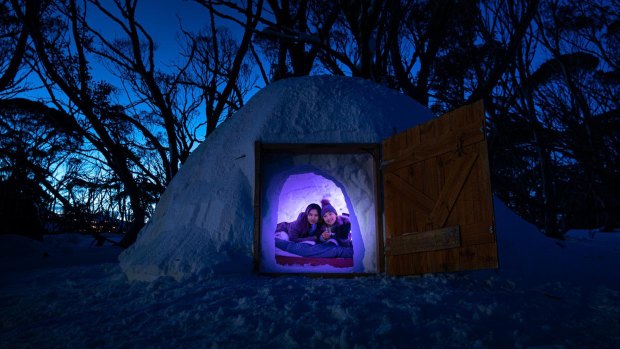 Stay in Australia’s first igloo village near Mt Hotham.