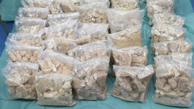 The MDMA seized by police could have made up to 7 million ecstasy tablets.