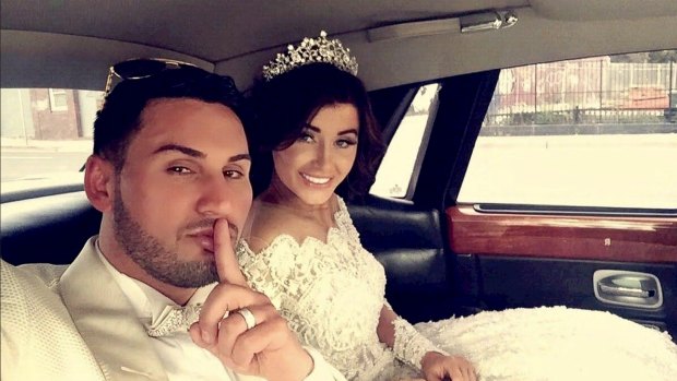 Salim Mehajer on his wedding day in August 2015. 