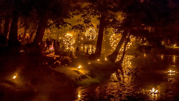 Fire Gardens is at the City Botanic Gardens from September 11-14.