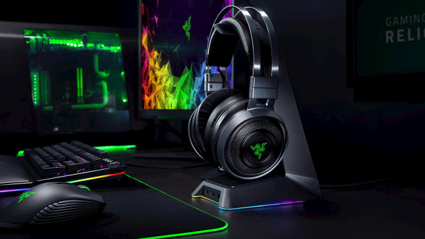 The Razer Nari Ultimate can simulate the feeling of a sub woofer.