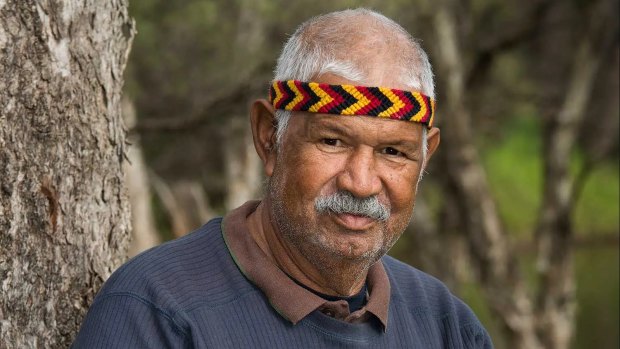 Aboriginal Elder Harry Nannup.