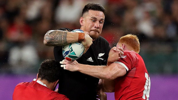 Going down: The announcement of Sonny Bill Williams' deal with the Toronto Wolfpack caused the clubs's website to crash.