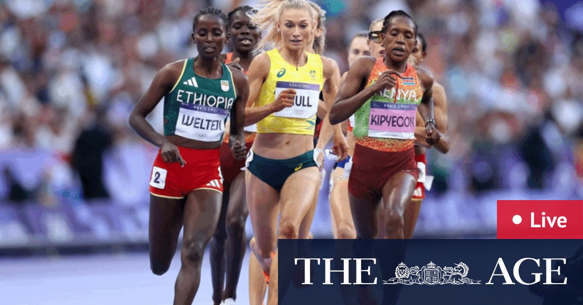 Paris Olympics 2024 LIVE updates Day 15 Jess Hull wins 1500m silver