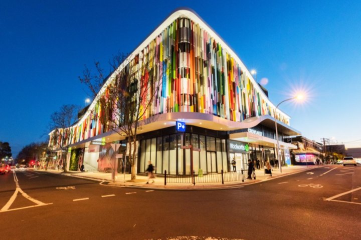 Stevens Construction undertook numerous projects for Woolworths including this $27m project at Crows Nest on Sydney’s Lower North Shore.