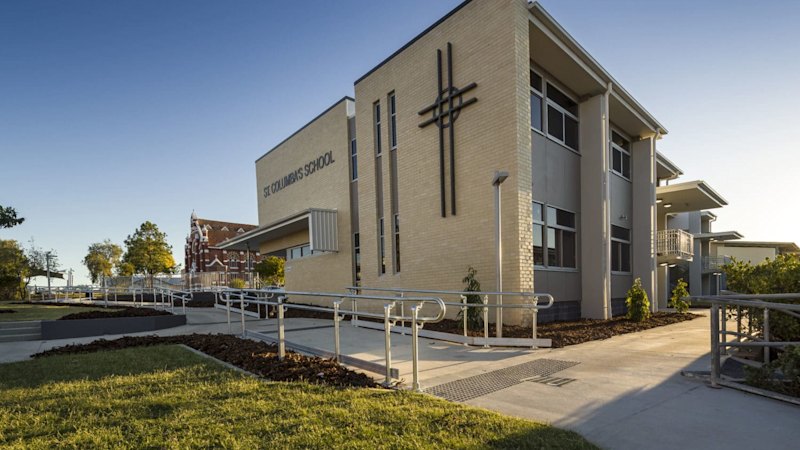St Columba’s primary school sent into lockdown after man attempted to break into car with child inside