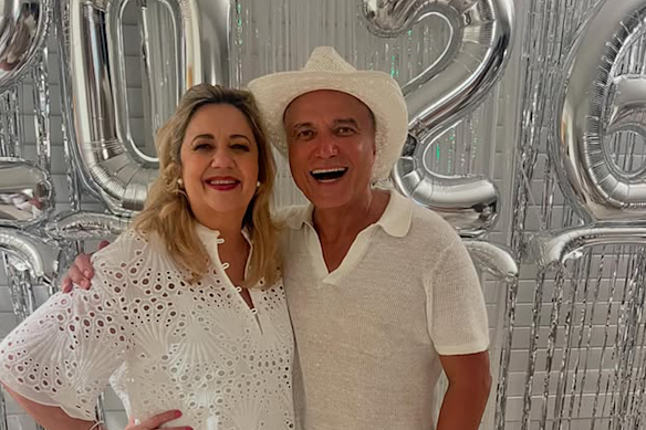 Dr Reza Adib was photographed with former Queensland premier Annastacia Palaszczuk for the 2026 new year celebrations.