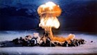 An explosion at the Nevada Test Site in 1957.