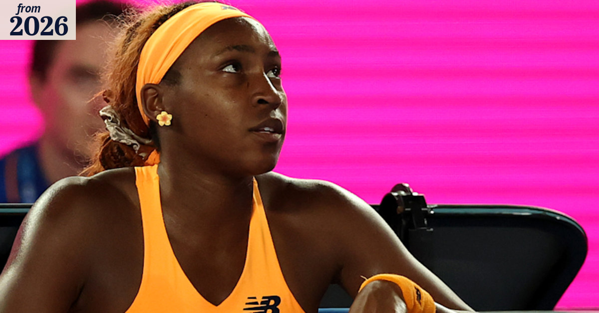 Australian Open 2026: Coco Gauff obliterates racquet after stunning ...