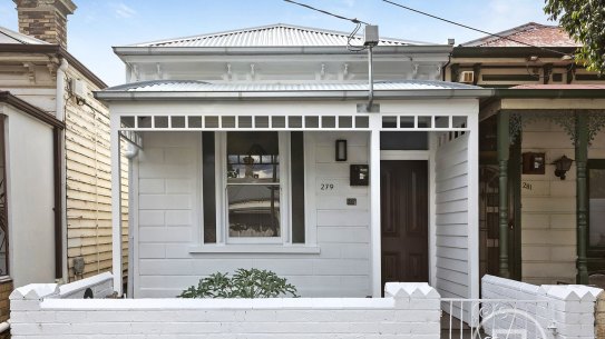 The Port Melbourne home sold for $1,955,000.