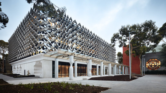 ARM was inspired by the American embassy building in New Delhi.