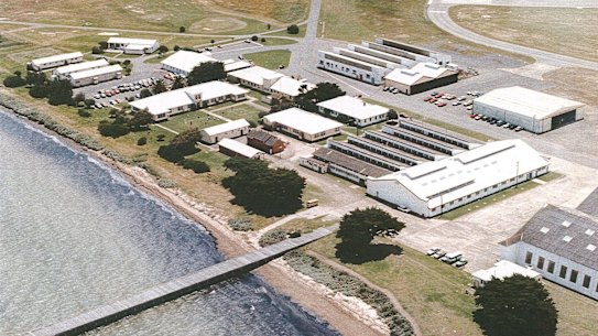Some of the buildings set to be demolished at the RAAF base at Point Cook.