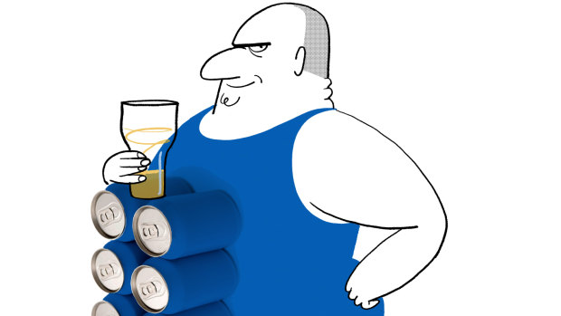 Worried that drinking cold ales will more likely give you a beer gut? Fat chance