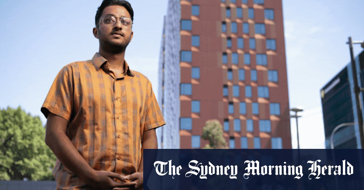 When looking for university housing Raghav was offered a garden shed for $290 a week - Vimarsana News