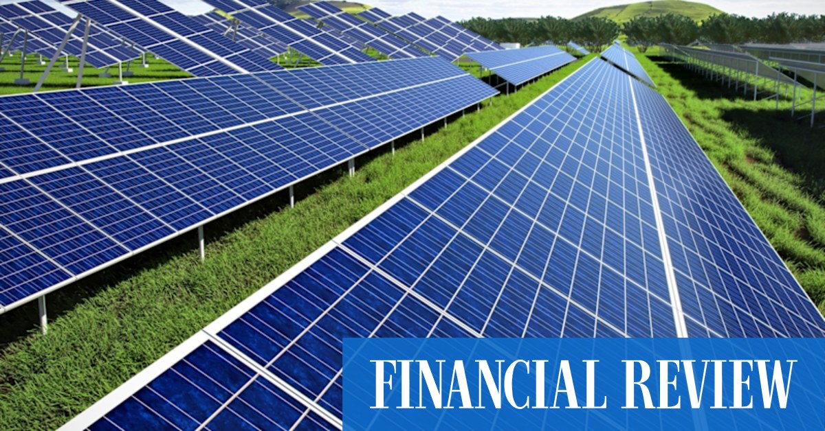 Wexted Advisors corrals bidders for Mugga Lane Solar, debt auction first - Vimarsana News