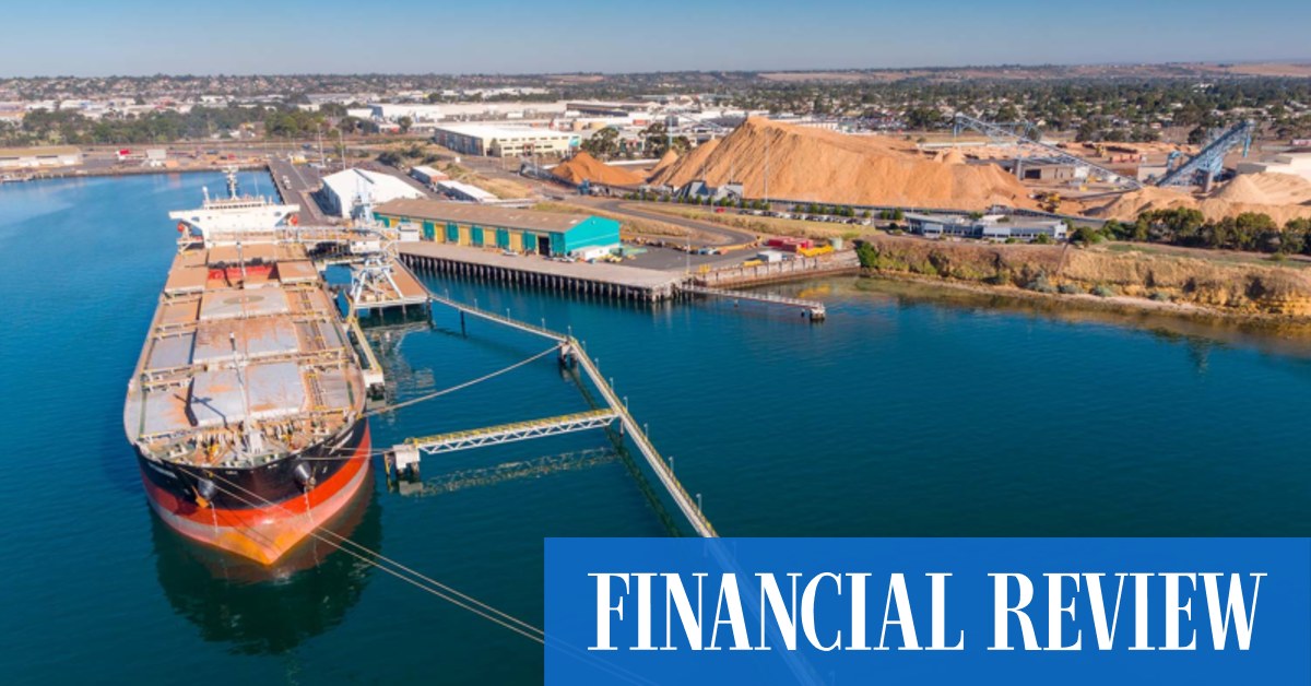 Stonepeak, Spirit Super in $1.1b deal for GeelongPort - Vimarsana News