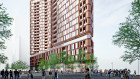 Artist’s render of Lendlease’s 499-unit BTR project planned for 899 Collins Street in Melbourne’s Docklands, in which Nippon Steel Kowa Real Estate has taken a 40 per cent stake. 