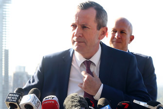 WA Premier Mark McGowan