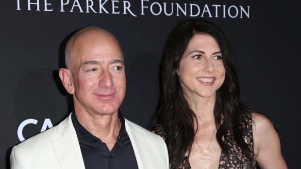 Jeff and MacKenzie Bezos' divorce is set to be finalised this week. It was masterfully managed in social media.