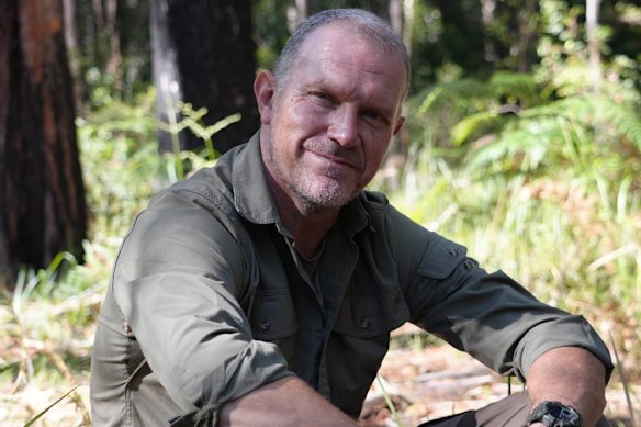 Gordon Dedman, a former army commando, is responsible for assessing the suitability of locations from a survival perspective.