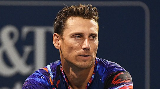 Artem Sitak is in hard lockdown in hotel quarantine.