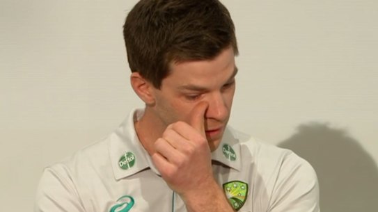 Former Australian Test cricket captain Tim Paine.
