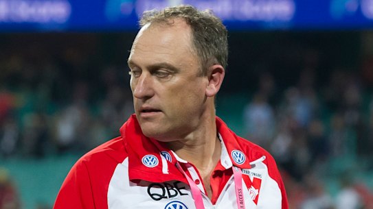 Swans coach John Longmire has dismissed talk of a move to North Melbourne.
