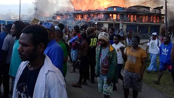 Dozens were killed during a violent protest in Wamena, Papua province, this week.