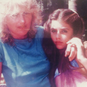 Jodhi and her mother in the 1980s, when she first found her style.