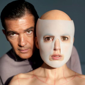 Antonio Banderas and Elena Anaya in The Skin I Live In. Banderas and Almodovar argued constantly during the shoot.