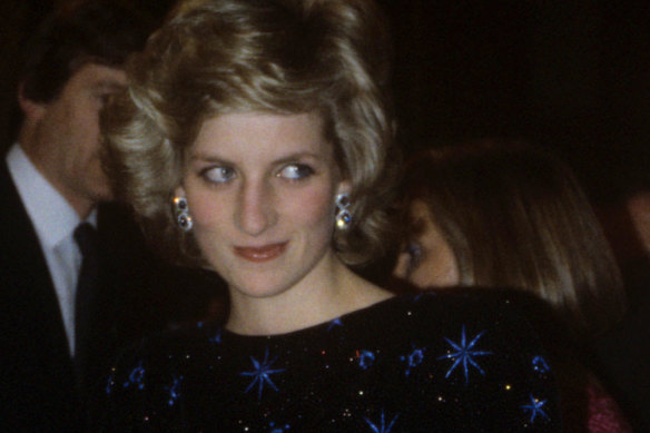 Princess Diana at The Vatican wearing the dress that has just sold for $1.7 million.