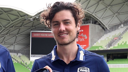 Familiar fit: Victory coach Carlos Salvachua welcomes Marcos Rojas back to the club.