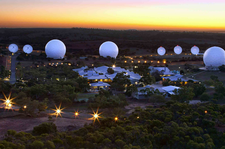 The Australian Defence Satellite Communications Station in Kojarena.