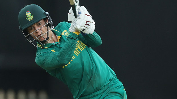 Marizanne Kapp of South Africa starred with bat and ball to help her team to a win over Australia.