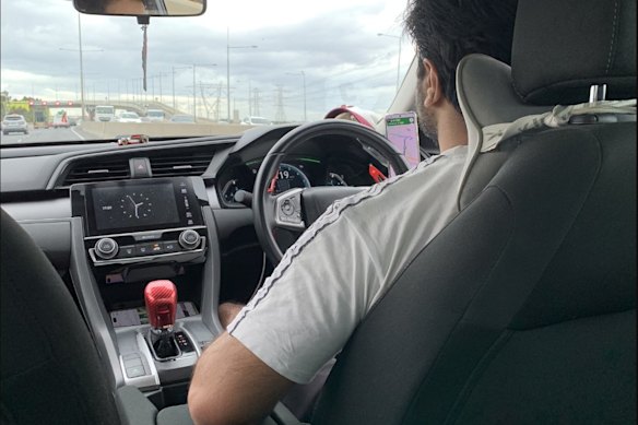 Uber dijo que un conductor proporcionó evidencia de que iba a exceso de velocidad.