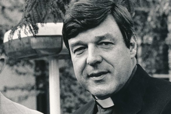 Father George Pell was 46 when he was named as an assistant bishop for Melbourne.