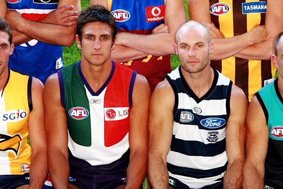 Matthew Pavlich and Tom Harley in a former life.