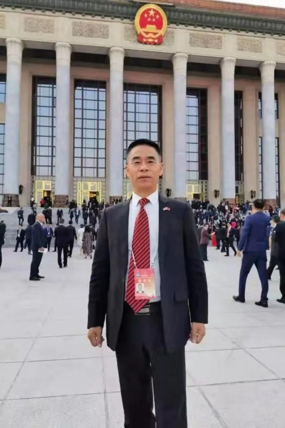 Zhao Fugang in Beijing in 2019 for the People’s Republic of China’s 70th anniversary celebrations.