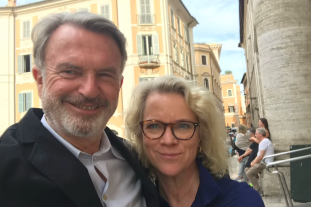 Laura Tingle shares a tribute to former partner Sam Neill on Instagram on Monday, July 13, 2026.