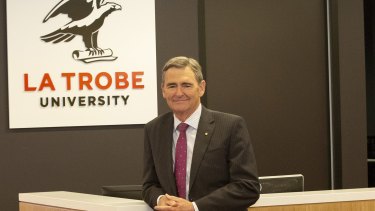 Mr Brumby will become Chancellor of La Trobe University in March.