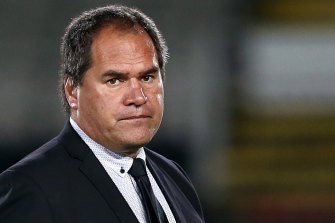 Wanted man: Dave Rennie, coach of the Glasgow Warriors, is a target for the Wallabies job.